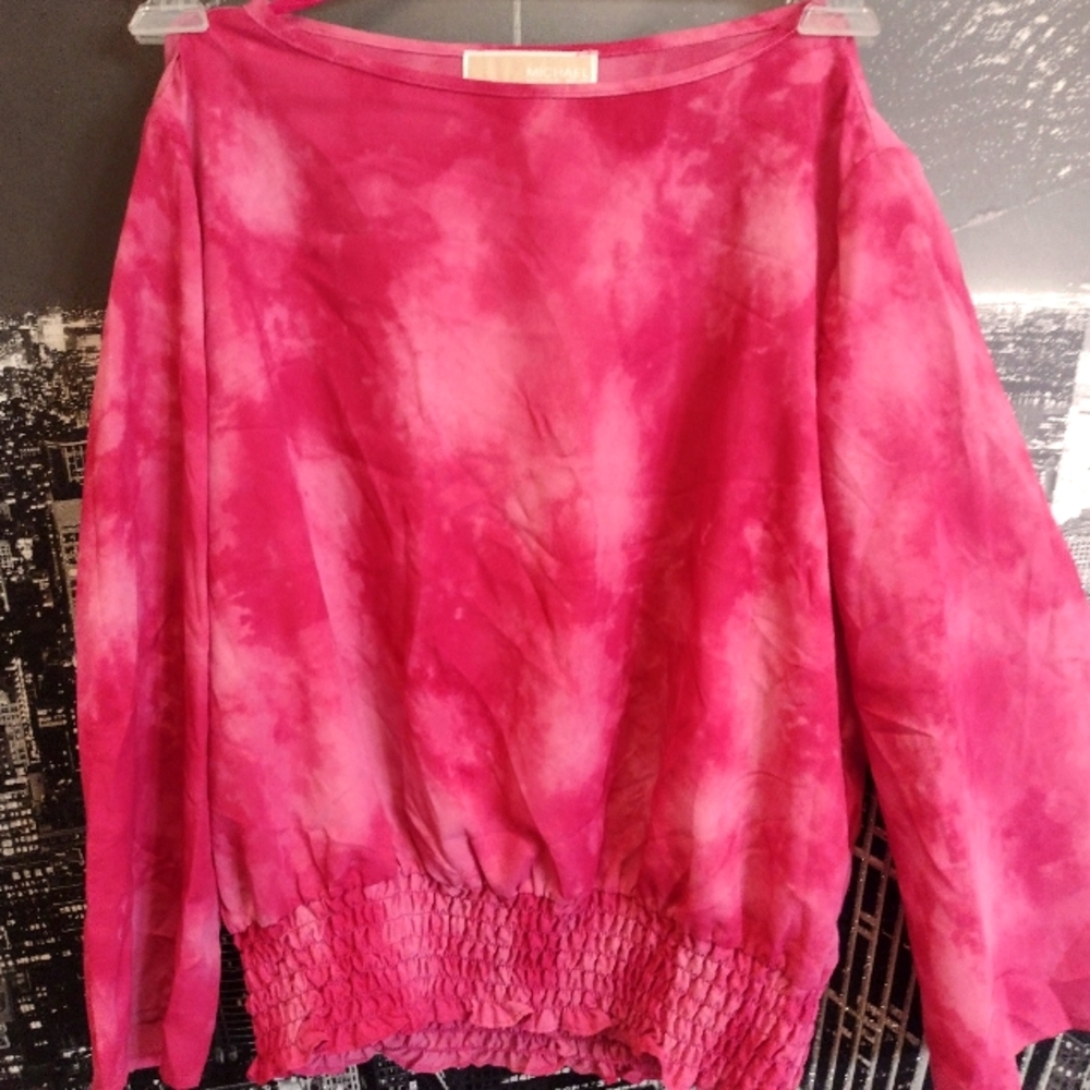 Michael Kors Collection Pink Blouse